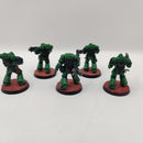 Warhammer 40k Salamanders Intercessor Squad - Painted AW067