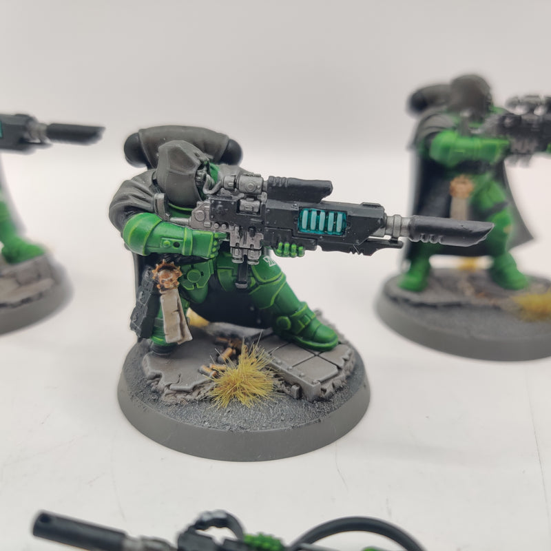 Warhammer 40k Salamanders Eliminator Squad -Magnetised - Well Painted AW195