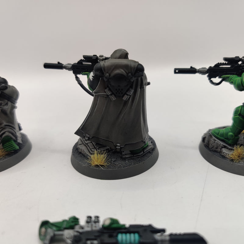 Warhammer 40k Salamanders Eliminator Squad -Magnetised - Well Painted AW195