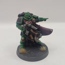 Warhammer 40k Salamanders Primaris Captain with Bolt Rifle - Well Painted AE058