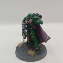 Warhammer 40k Salamanders Primaris Captain with Bolt Rifle - Well Painted AE058