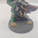 Warhammer 40k Salamanders Primaris Captain with Bolt Rifle - Well Painted AE058