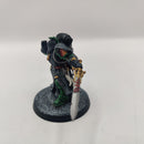 Warhammer 40k Salamanders Primaris Librarian in Phobos Armour - Painted BH079