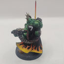 Warhammer 40k Salamanders Captain in Gravis Armour - Magnetised - Well Painted AO032