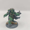 Warhammer 40k Salamanders Captain in Gravis Armour - Magnetised - Well Painted AO032