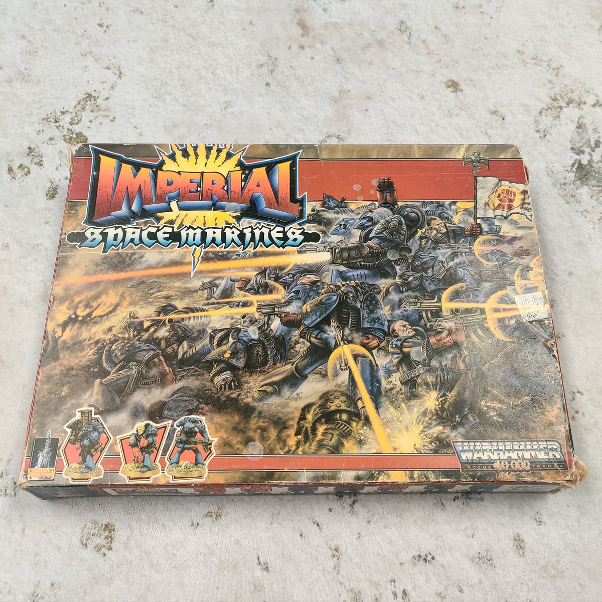 Warhammer 40k Space Marine Imperial Fists x29 OOP - Jeux & Jouets