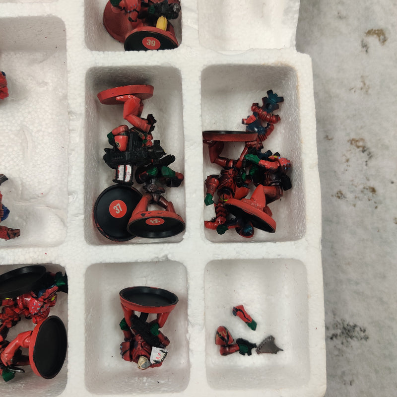 Warhammer 40k Imperial Space Marines RTB01 -28 Marines - OOP 1987 AY101