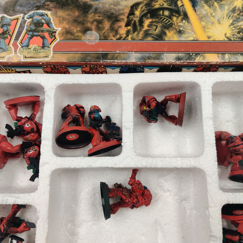 Warhammer 40k Imperial Space Marines RTB01 -28 Marines - OOP 1987 AY101