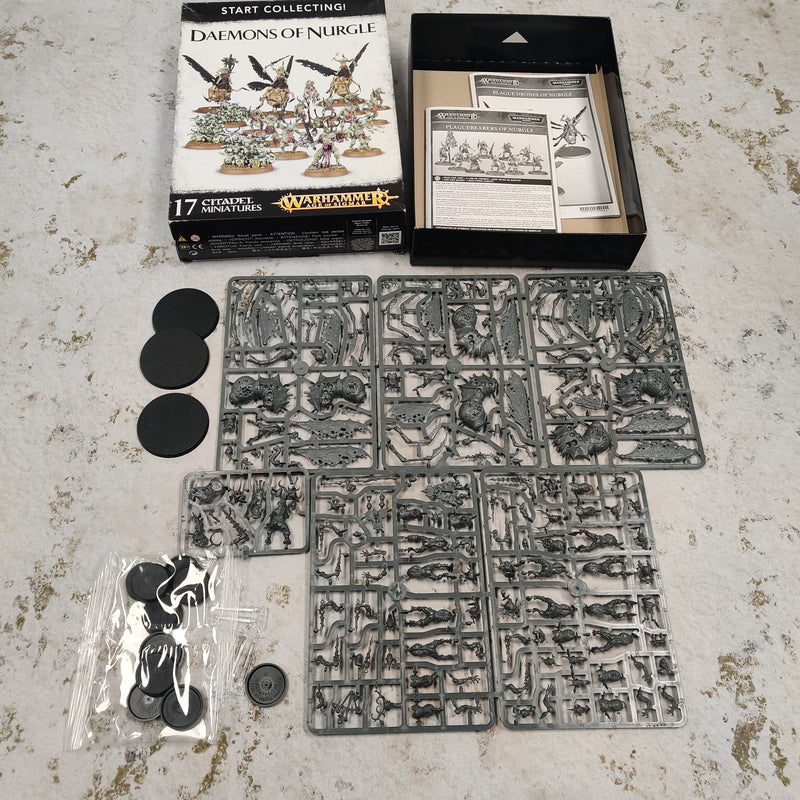 Warhammer Age of Sigmar Start Collecting Daemons of Nurgle - no Nurglings BD349