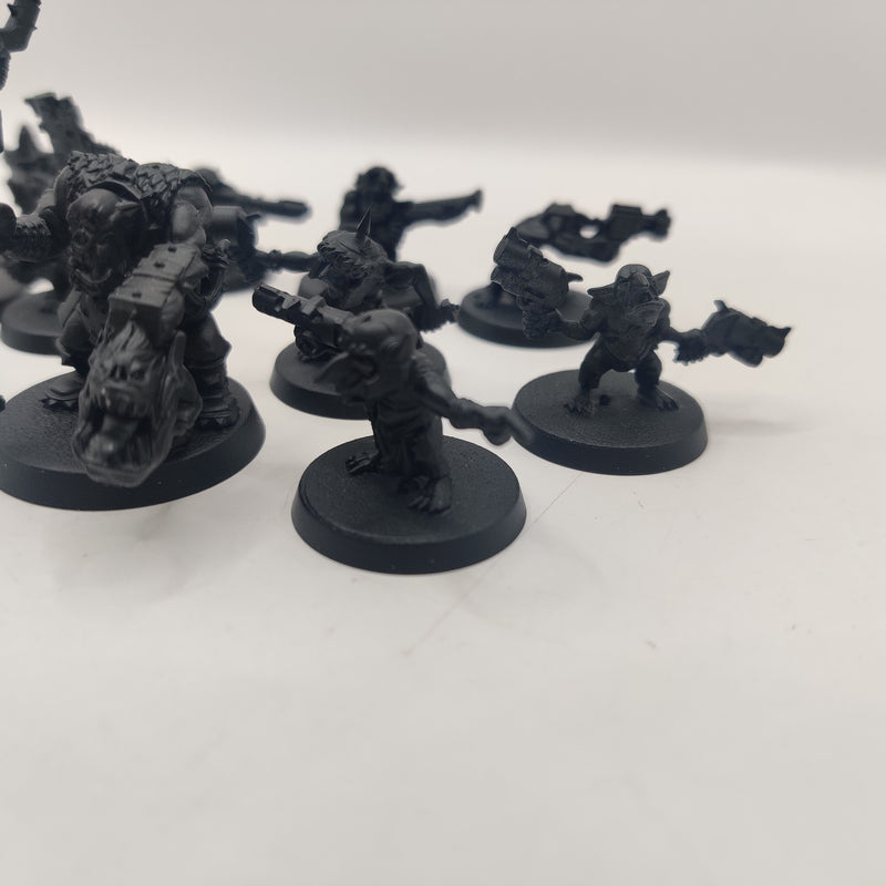Warhammer 40k Ork Runtherd and Gretchin AE084