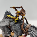 Warhammer Age of Sigmar Skink Oracle on Troglodon and Saurus Scar-Veteran AU016