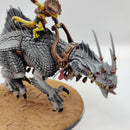 Warhammer Age of Sigmar Skink Oracle on Troglodon and Saurus Scar-Veteran AU016
