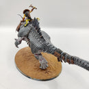 Warhammer Age of Sigmar Skink Oracle on Troglodon and Saurus Scar-Veteran AU016