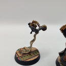 Warhammer 40k Inquisitor Soloman Lok and Retinue - Painted AZ180