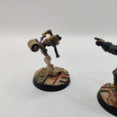 Warhammer 40k Inquisitor Soloman Lok and Retinue - Painted AZ180