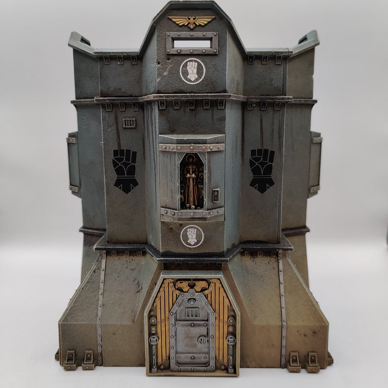 Warhammer 40k Imperial Bastion Terrain Piece - Well Painted AB001