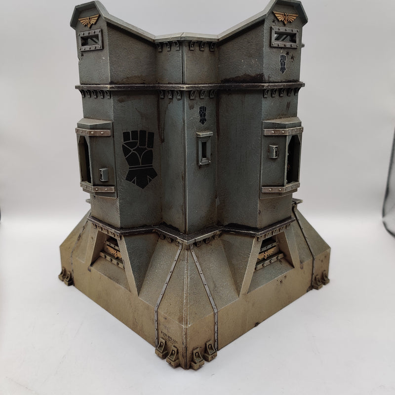 Warhammer 40k Imperial Bastion Terrain Piece - Well Painted AB001