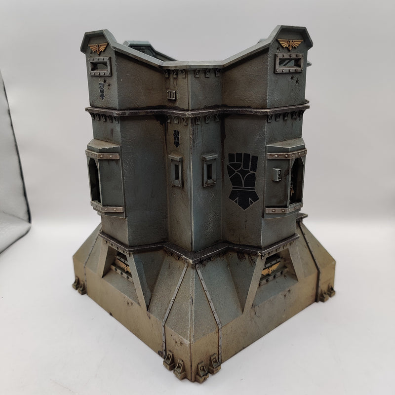 Warhammer 40k Imperial Bastion Terrain Piece - Well Painted AB001