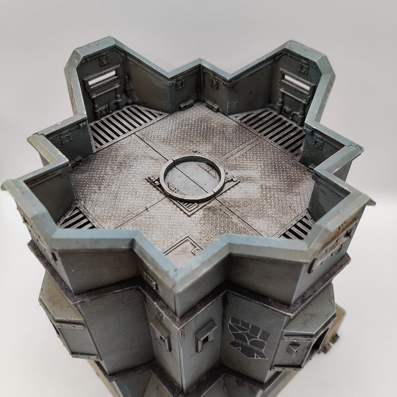 Warhammer 40k Imperial Bastion Terrain Piece - Well Painted AB001