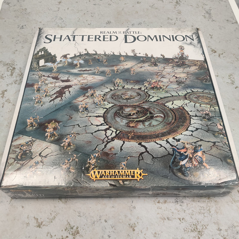 Warhammer Age of Sigmar Shattered Dominion Realm of Battle Board - Painted BC500