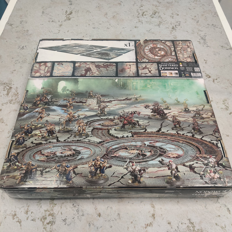Warhammer Age of Sigmar Shattered Dominion Realm of Battle Board - Painted BC500