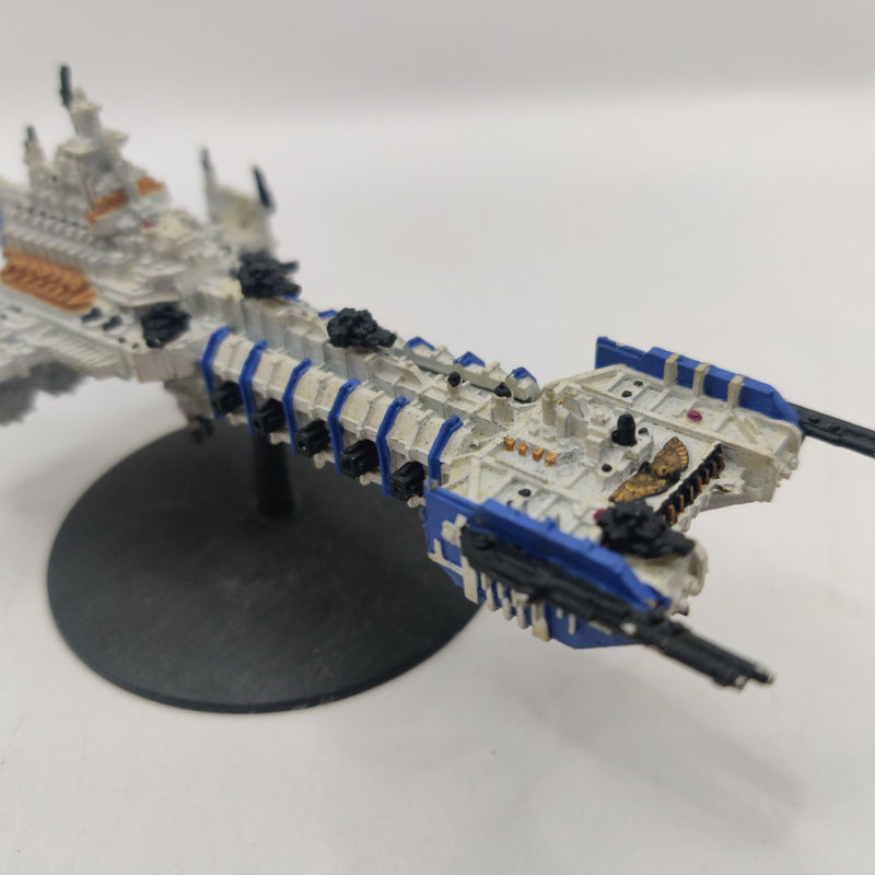Warhammer 40k Battlefleet Gothic Space Marine Battle Barge - Painted AZ129