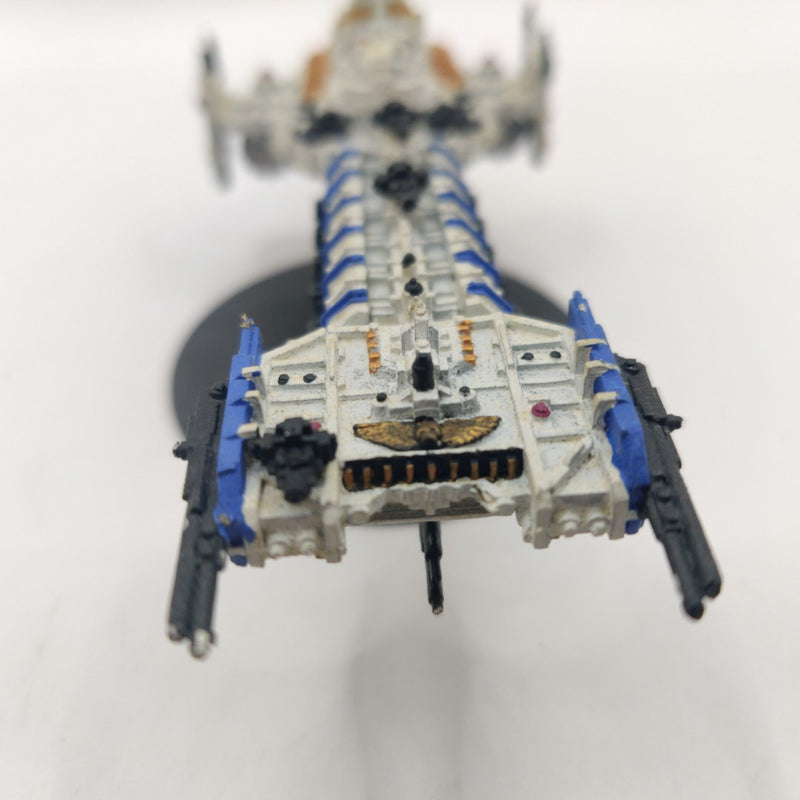 Warhammer 40k Battlefleet Gothic Space Marine Battle Barge - Painted AZ129