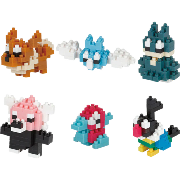 Pokemon Centre Nanoblocks Normal Type Random Booster - Japanese Import