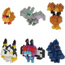 Pokemon Centre Nanoblocks Flying Type Random Booster - Japanese Import