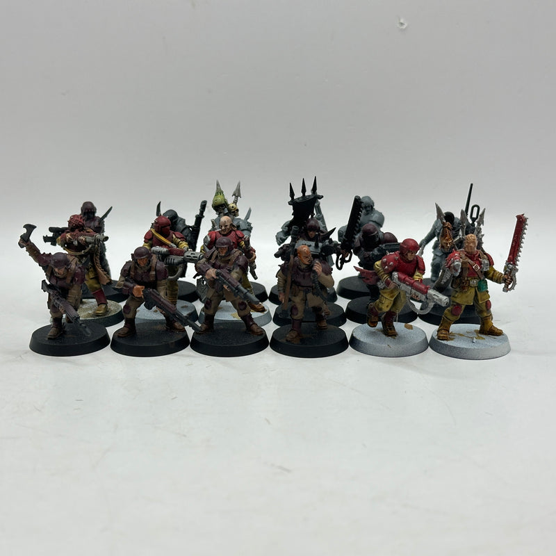 Warhammer 40k: Chaos Space Marines Converted Traitor Guardsmen/The Blooded (AW044)