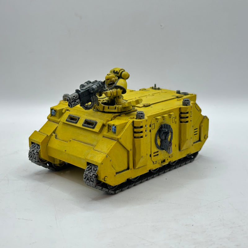 Warhammer 40k: Space Marines Imperial Fists Rhino with Forge World Doors (BI116)