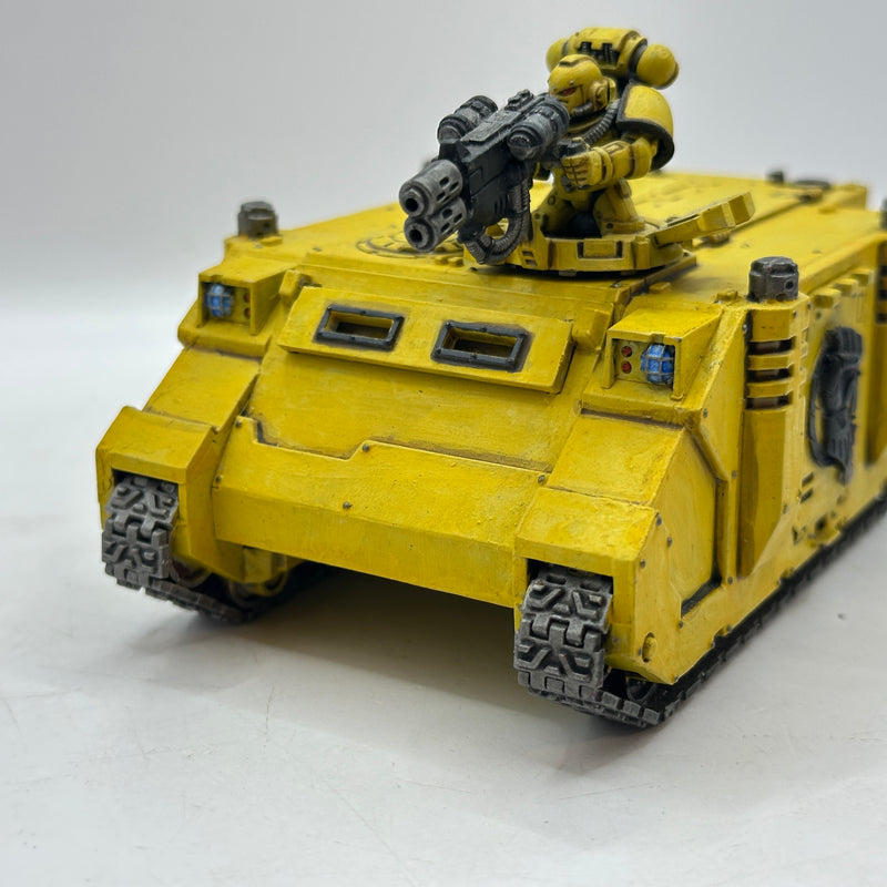Warhammer 40k: Space Marines Imperial Fists Rhino with Forge World Doors (BI116)