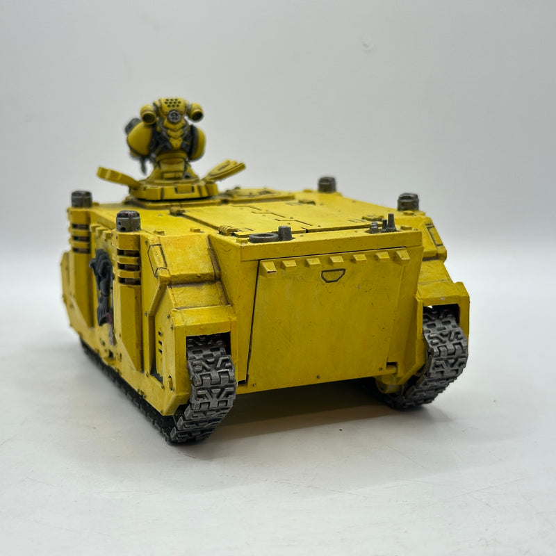 Warhammer 40k: Space Marines Imperial Fists Rhino with Forge World Doors (BI116)