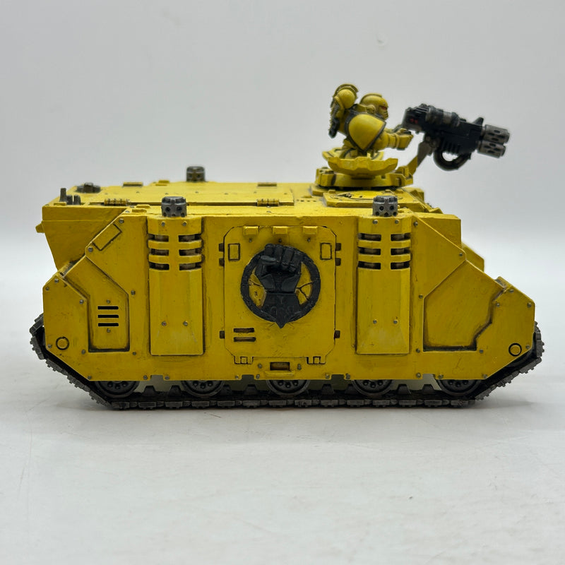 Warhammer 40k: Space Marines Imperial Fists Rhino with Forge World Doors (BI116)