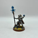 Warhammer 40k: Necrons Overlord with Resurrection Orb - Well Painted (AQ026)