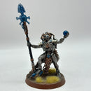 Warhammer 40k: Necrons Overlord with Resurrection Orb - Well Painted (AQ026)