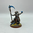 Warhammer 40k: Necrons Overlord with Resurrection Orb - Well Painted (AN007)
