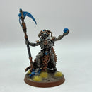 Warhammer 40k: Necrons Overlord with Resurrection Orb - Well Painted (AN007)