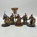 Warhammer 40k: Adeptus Custodes Custodian Guard Squad - Well Painted (AI100)