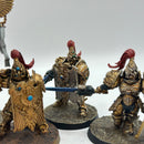 Warhammer 40k: Adeptus Custodes Custodian Guard Squad - Well Painted (AI100)