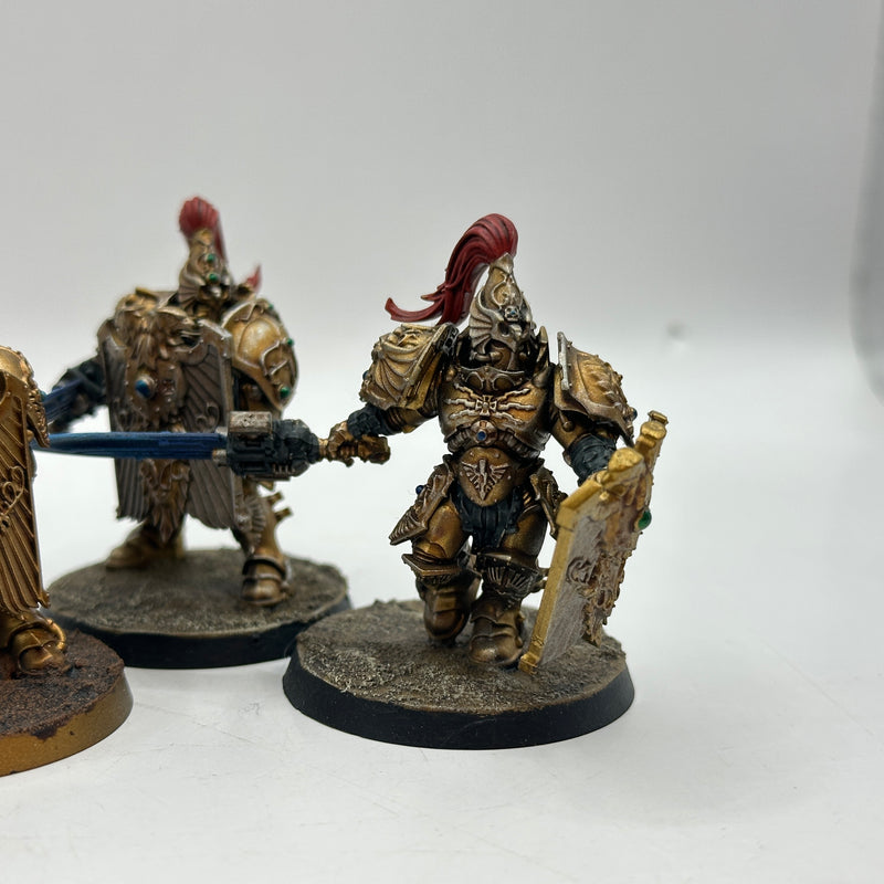 Warhammer 40k: Adeptus Custodes Custodian Guard Squad - Well Painted (AI100)