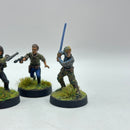 Star Wars Legion: Rebels Luke Skywalker, Leia, Han Solo and Jyn Erso (BI074)