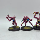 Warhammer 40k: Chaos Daemons Tzeentch Pink Horrors - Well Painted (AD119)
