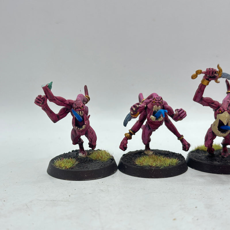 Warhammer 40k: Chaos Daemons Tzeentch Pink Horrors - Well Painted (AD119)
