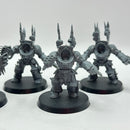 Warhammer 40k: Chaos Space Marines Old Terminators - Missing Heads (AT193)