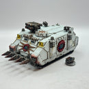 Warhammer 40k: World Eaters Rhino with Upgrades - Well Painted (AZ076)