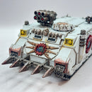 Warhammer 40k: World Eaters Rhino with Upgrades - Well Painted (AZ076)