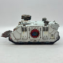 Warhammer 40k: World Eaters Rhino with Upgrades - Well Painted (AZ076)