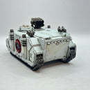 Warhammer 40k: World Eaters Rhino with Upgrades - Well Painted (AZ076)
