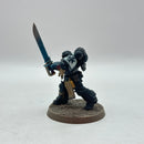 Warhammer 40k: Space Marines Lieutenant Tolmeron/Black Templars - Well Painted (BH048)